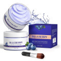 Individuelle Gesichtsmaske aus natürlichem Blaubeerton mit Kaolin &amp; Bentonit